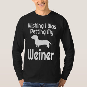 Funny Weiner Dog Mum Dachshund Dad Animal Pet Pa T-Shirt