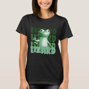 Funny Weirdcore Animal Women Men Lizard Lizard Liz T-Shirt