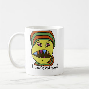 Funny WEIRDOS hungry cartoon Coffee Mug