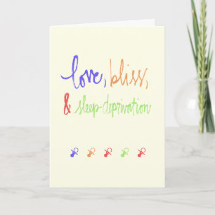 Funny Welcome Baby Card