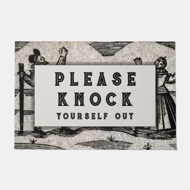 Funny Welcome Doormat (Front)