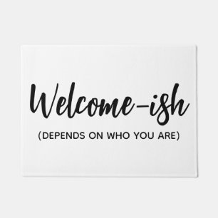 Funny Welcome Mat, Sarcastic Doormat, Home Decor,  Doormat