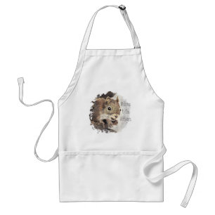 Funny, Welcome to the Nuthouse, Squirrel, Animal Standard Apron