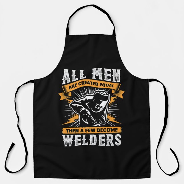 Funny Welder Apron (Front)