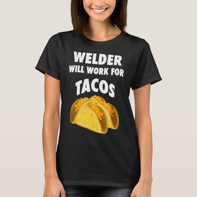 Funny Welder Gift Tee Shirt (Front)