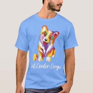 Funny welsh corgi pembroke dog sketch dog mum dog T-Shirt