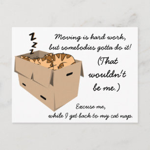 Funny "We're Moving" New Address Announcements