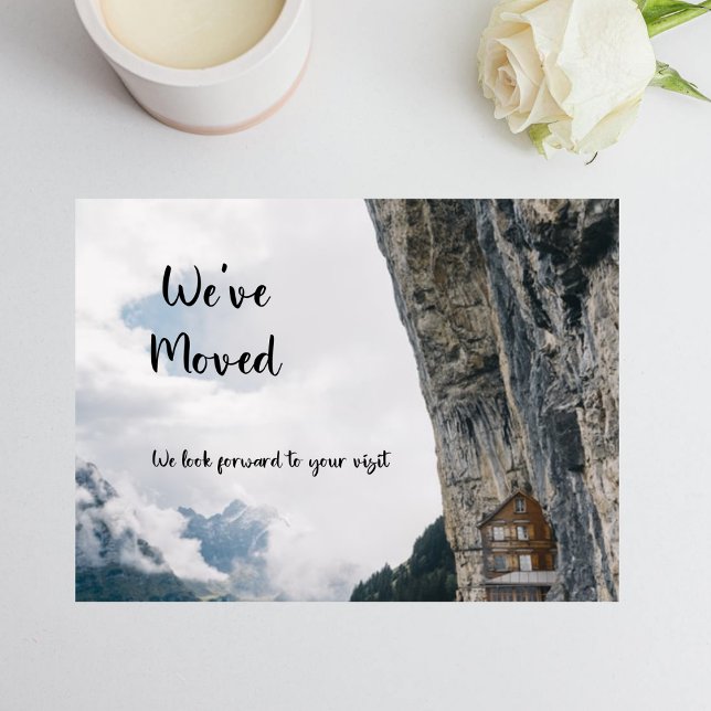 Funny Weve Moved New Address Cliff House Postcard (Creator Uploaded)