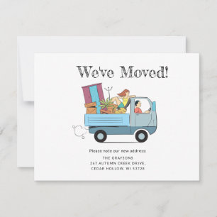 Funny We've Moved! New Home  Announcement
