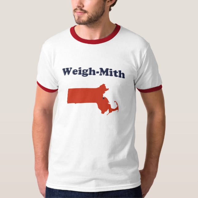 Funny Weymouth MA T-Shirt (Front)