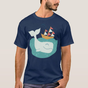 Funny Whale Ocean Mammals Whale Tales T-Shirt