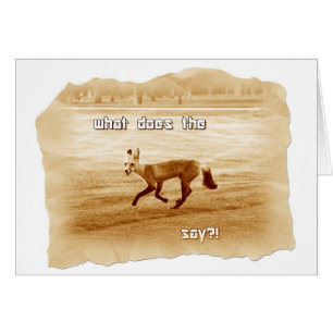 funny what does the fox say