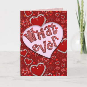 Funny Whatever b***h, make me a sandwich Holiday Card