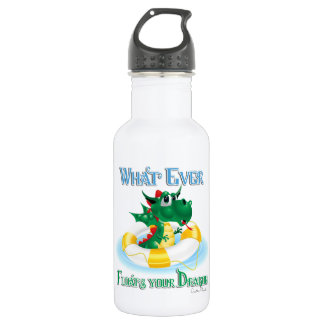 Funny Whatever Floats Your Dragon 532 Ml Water Bottle