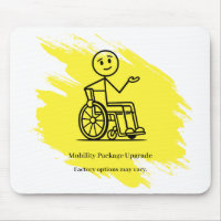 Funny Wheelchair Humour Custom Factory Warranty Mu