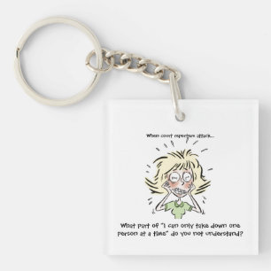 Funny When Court Reporters Attack Key Ring