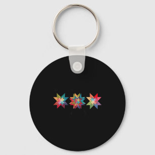 Funny When Life Give You Scraps Make A Quilt Quilt Key Ring