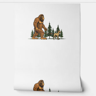 Funny Whippet Bigfoot Dog Walking Dog Mum Dad Kids Wallpaper