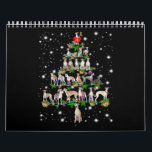 funny whippet christmas tree ornament decor gift calendar<br><div class="desc">funny whippet christmas tree ornament decor gift</div>