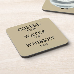 Funny whisky quotes humour whiskey sayings coaster