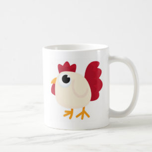 Funny White Chicken Coffee Mug