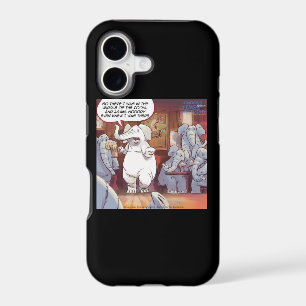 Funny White Elephant iPhone 5 Case