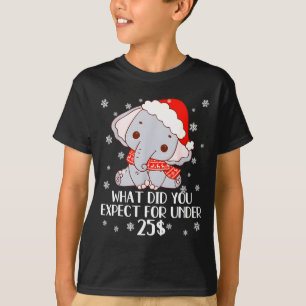 Funny White Elephant Pjs For Adults Under 15 20 T-Shirt