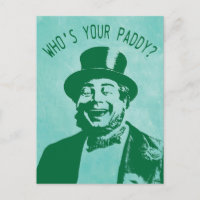 Funny Who's Your Paddy Saint Patricks Day
