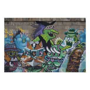 Funny Wicked Green Witch Poster