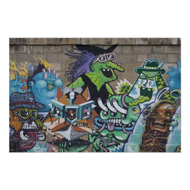 Funny Wicked Green Witch Poster (Front)