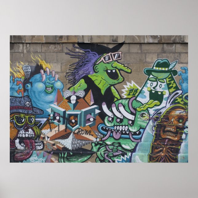 Funny Wicked Green Witch Poster (Front)