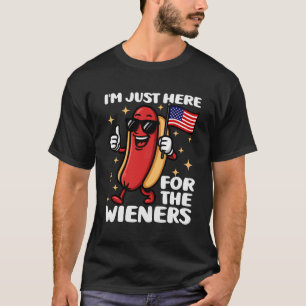 Funny Wieners BBQ Hot Dog T-Shirt