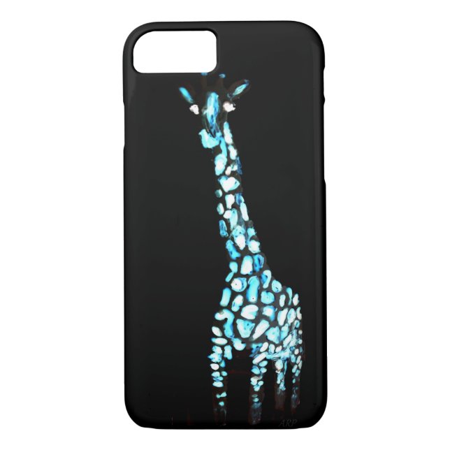 Funny Wild Animal Abstract Giraffe Case-Mate iPhone Case (Back)