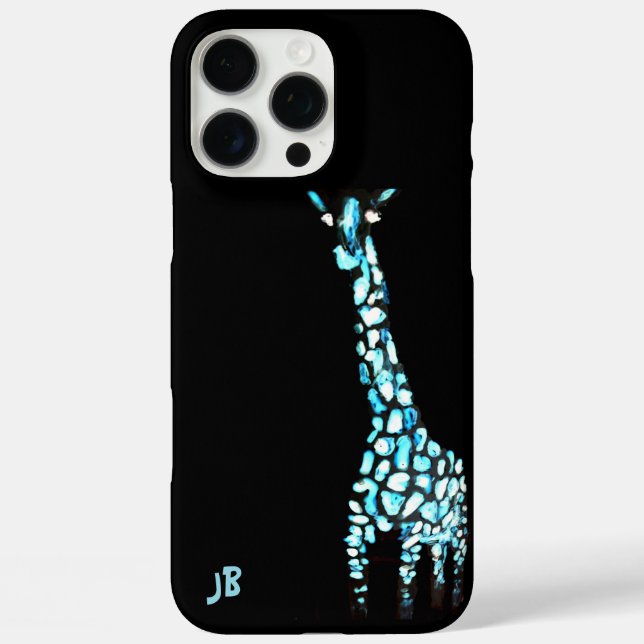 Funny Wild Animal Abstract Giraffe Personalised Case-Mate iPhone Case (Back)