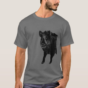 Funny Wild Boar Hunter Hunting Wild Sow T-Shirt