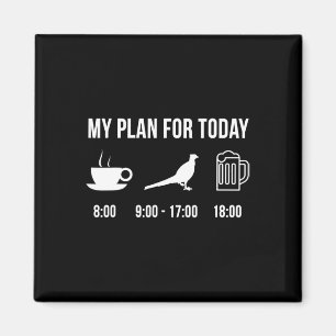 Funny Wild Pheasant Hunting Hunter My Plan For Tod Magnet