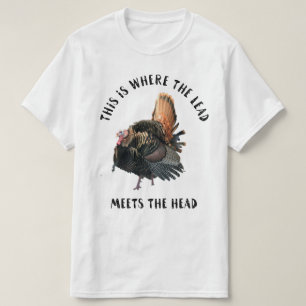 Funny Wild Turkey Hunting Outdoors  T-Shirt