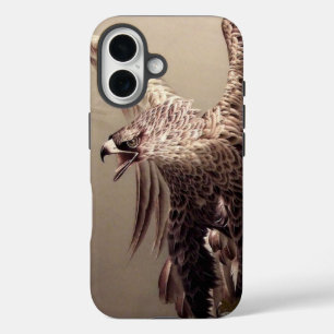 Funny Wildlife Bird Patriotic American Eagle iPhone 16 Case