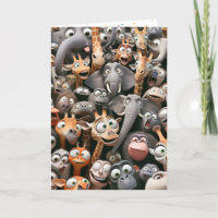 Funny Wildlife Group Birthday