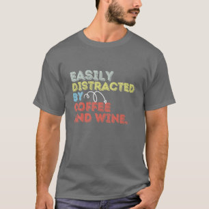 Funny Wine Dandelion Flower Drinking Liquor Christ T-Shirt