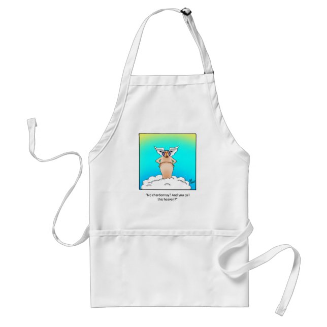 Funny Wine Gift! Standard Apron (Front)