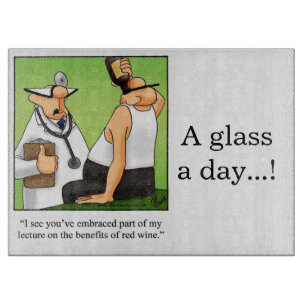 Funny Wine Humour Cheese Board