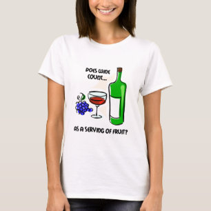 Funny wine humour saying T-Shirt