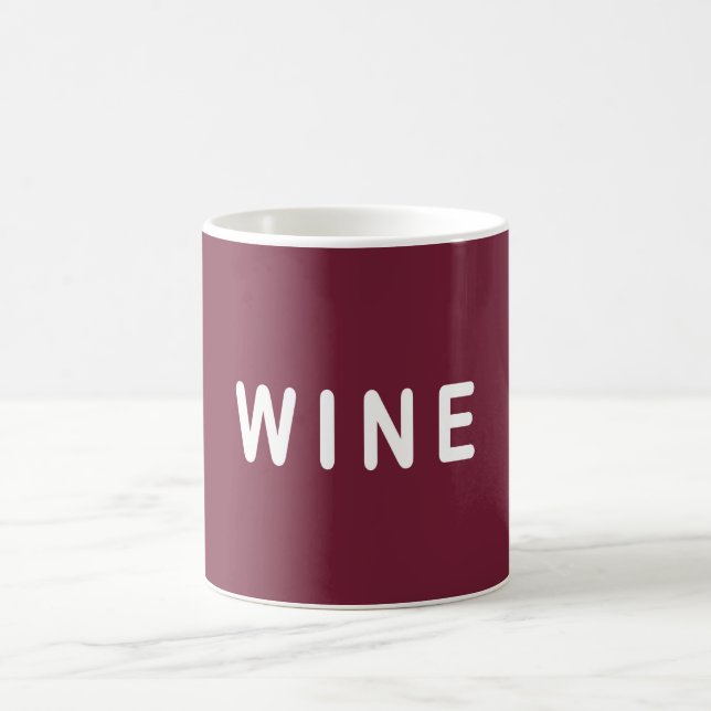 Funny wine lovers mug (Center)