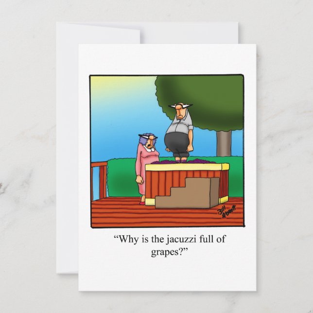 Funny Wine Party Invitations "Spectickles" (Front)