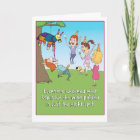 Funny Wine Pinata birthday card