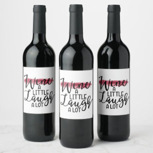 Funny Wine Quote Label