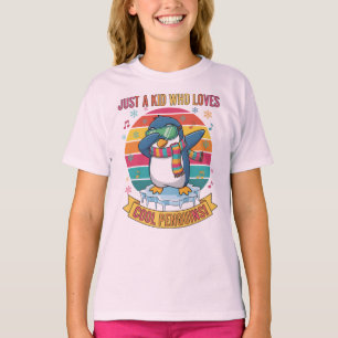 Funny Winter Graphic Tee for Kids