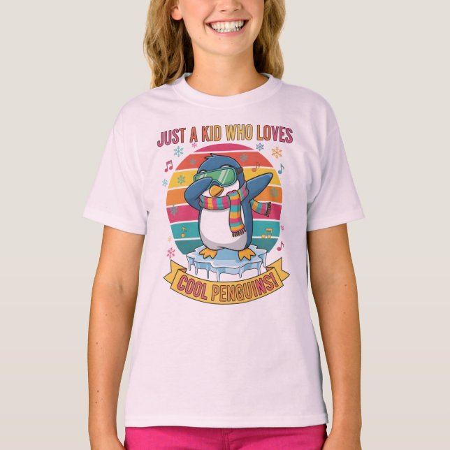 Funny Winter Graphic Tee for Kids (Front)