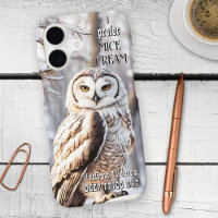Funny Winter Owl Bird